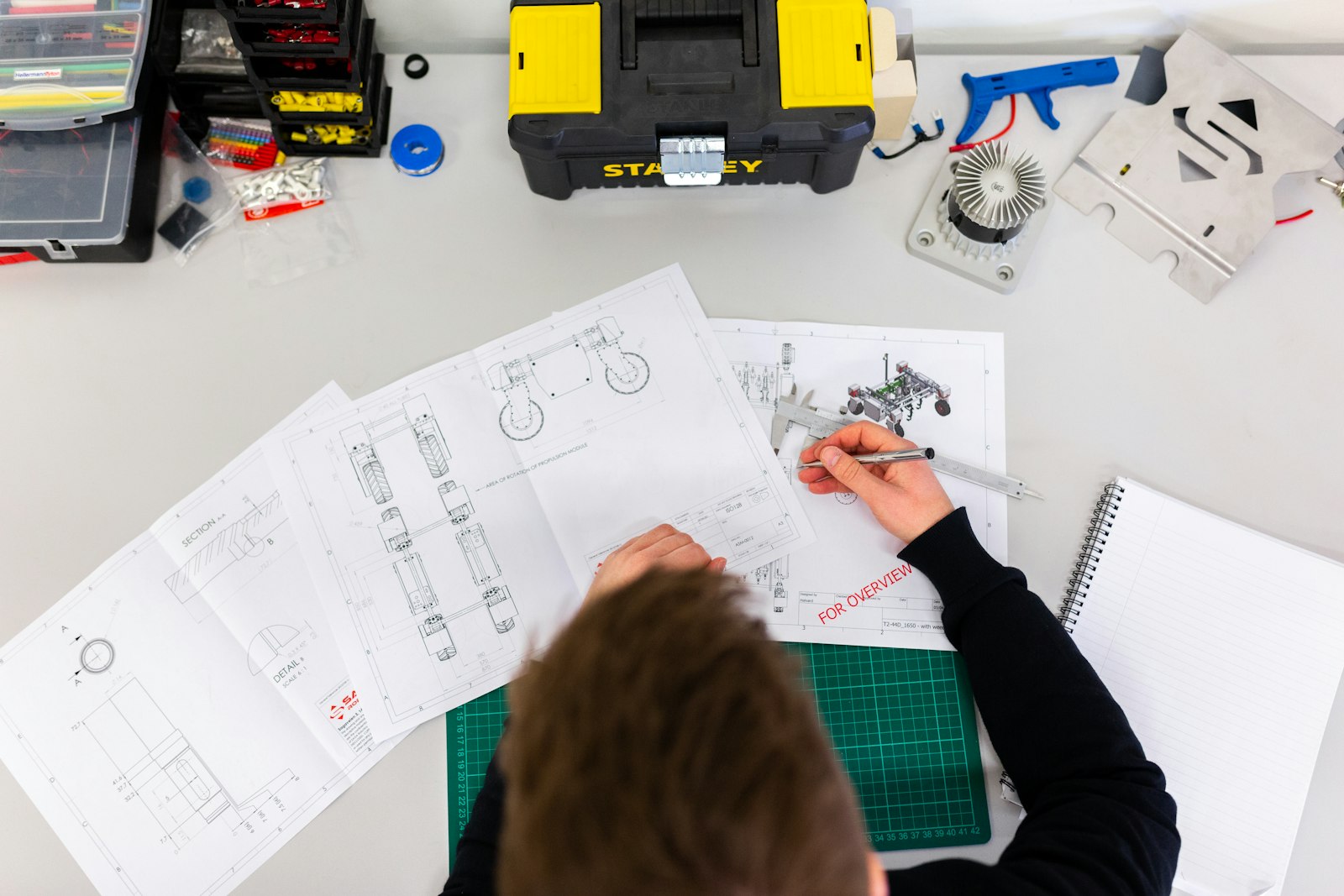 Technical drawings and planning documents